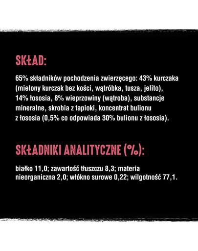 CRAVE konserv 24 x 85g - pasteet lõhe ja kanalihaga (teraviljavaba täissööt täiskasvanud kassidele)