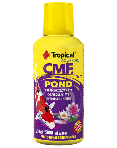 TROPICAL CMF Pond 250 ml  preparaat mis aitab kaladel võidelda ohtlike haigustekitajate