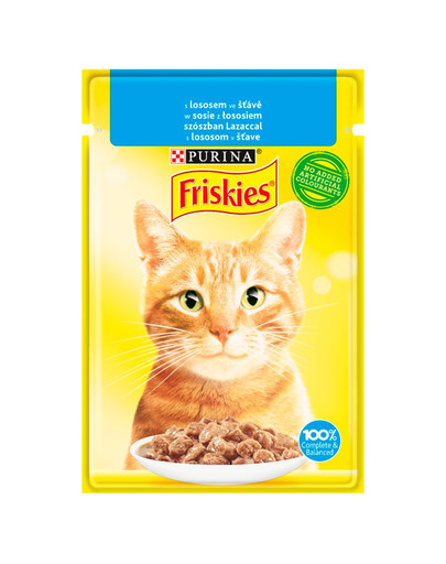 FRISKIES lõhe x85g märja kassitoit