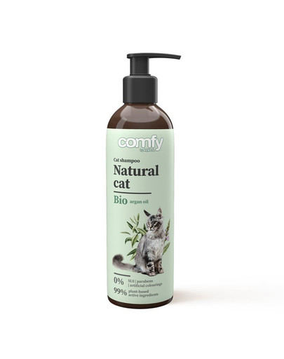 COMFY Natural Cat 250 ml kassi šampoon