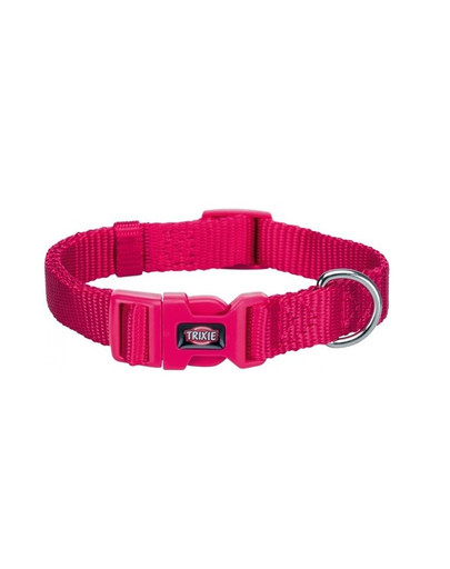 TRIXIE Premium krae, S-M: 30-45 cm/15 mm, fuksia