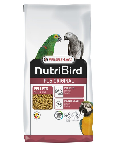 VERSELE-LAGA NutriBird P15 Original 10 kg - granulat dla dużych papug