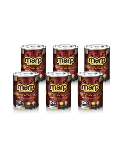 MARP Wild Boar märja koeratoit 6 x 400 g