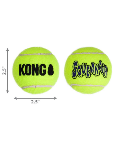 KONG SqueakAir Balls (6 pack) piiksuv pall koerale