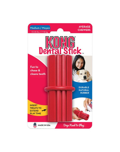 Kong Dental Stick Medium mänguasi 9,5 cm