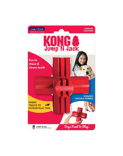 KONG Žaislas kong jump'n jack mänguasi suur kj1