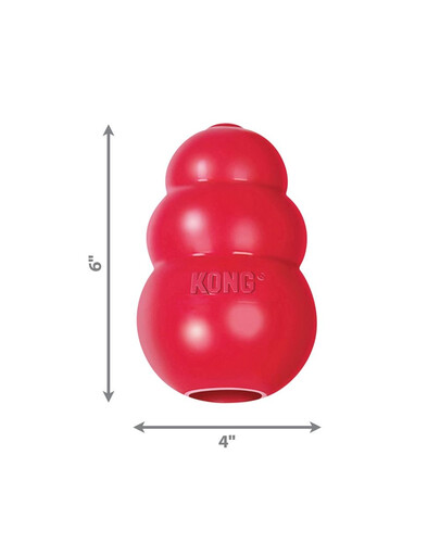 KONG Žaislas Classic XXL-Large 145mm kk