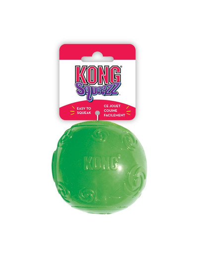 KONG Squeezz Ball XL piiksuv pall