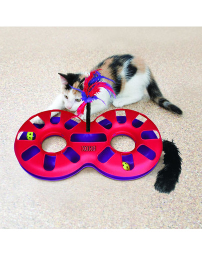 KONG Cat Active Eight Track interaktiivne mänguasi kassidele