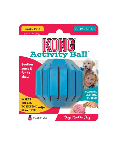 KONG Puppy Staff-a-ball S  Mänguasi kutsikatele