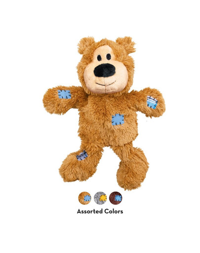 KONG Knots Wild Bear Assorted koera mänguasi karu XS
