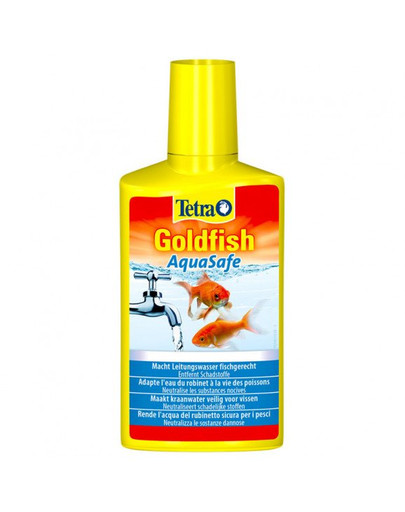 Tetra Goldfish Aquasafe 250 ml - priemonė vandens valymui