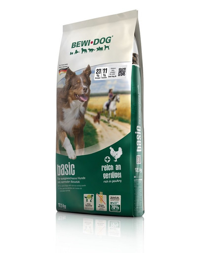 BEWI DOG Basic 12,5 kg kodulinnusööt