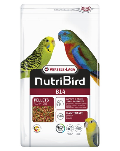 VERSELE-LAGA NutriBird B14 Maintenance 800 g granulak dla papużek falistych