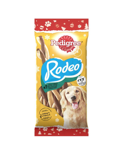PEDIGREE Rodeo jõuluhõrgutis kalkunimaitsega täiskasvanud koertele 123 g