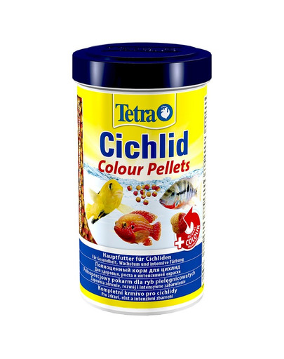 Tetra Cichlid Colour pašaras 500 ml