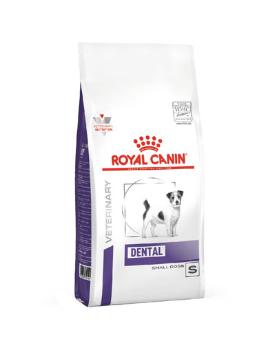 ROYAL CANIN Small Dog dental 3,5 kg kuivtoit väikestele koertele, kellel on suuhaiguste risk, mis võivad põhjustada suuhaigusi.