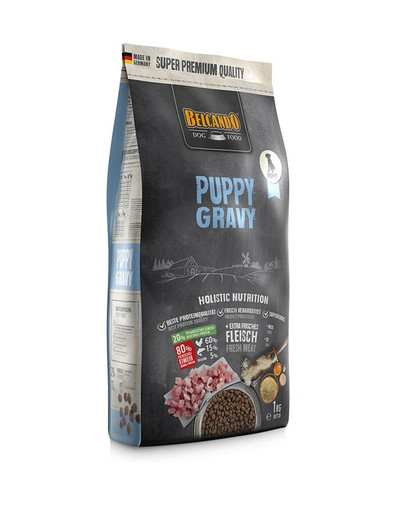 BELCANDO Puppy Gravy 1 kg kuivtoit kuni 4 kuu vanustele kutsikatele