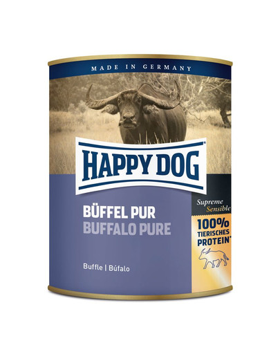 Happy Dog Buffalo Pure konserv koertele pühvlilihaga 800 g