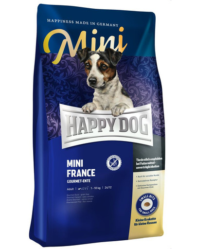 HAPPY DOG Mini France 1 kg väikest tõugu koertele