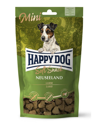 HAPPY DOG Soft Snack Mini Neuseeland 100 g lambaliha