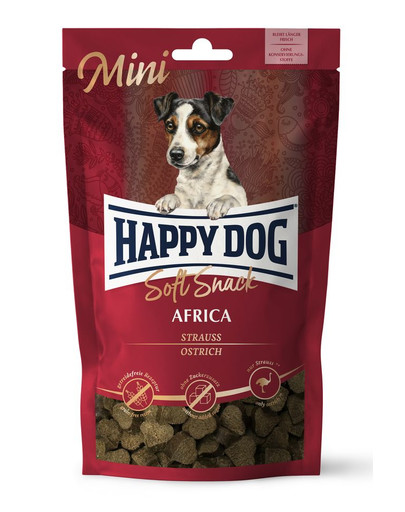 HAPPY DOG Soft Snack Mini Africa 100 g jaanalind