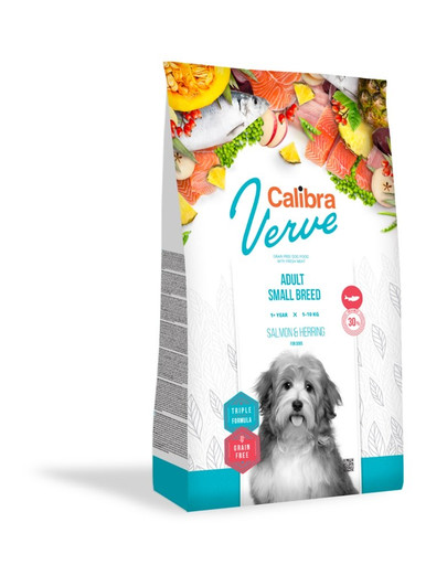 CALIBRA Dog Verve GF Adult Small Salmon&Herring 6 kg