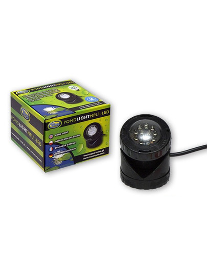 AQUA NOVA veekindel lamp LED 1x1,6W 12V värvilised slaidid