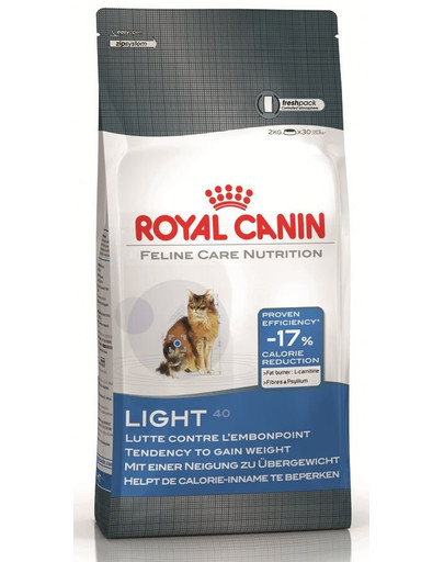 ROYAL CANIN Light 40 10 kg + 2 kg kingitus