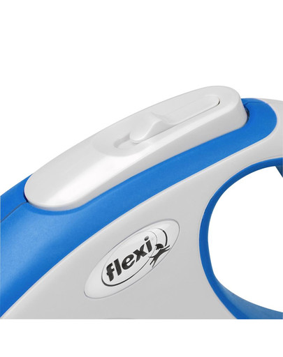 FLEXI New Comfort M Cord 5 m sinine automaatne jalutusrihm