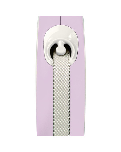 FLEXI New Comfort M Tape 5 m roosa automaatne jalutusrihm