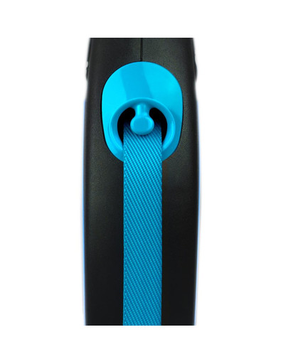 FLEXI New Neon M Tape 5 m sinine automaatne jalutusrihm