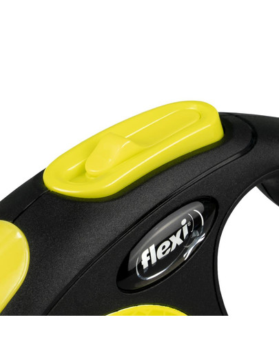 Flexi Neon (New Classic) XS Tape 3 m Automaatne teiprihm. kollast värvi.
