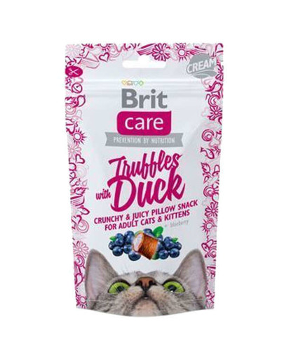 BRIT Care Cat Snack Truffles duck 50 g maiuspala trühvlite ja pardiga
