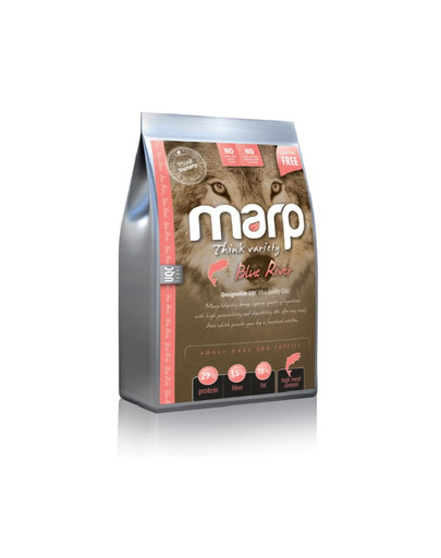 MARP Variety Blue River Mitmekülgne lõhega toit koertele 2 kg
