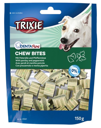 Trixie Denta Fun Chew Bites peterselli piparmündi maius 150g