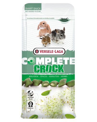 Versele-Laga Crock Complete Herbs 50 g taimne maiuspala küülikutele ja närilistele
