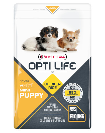 VERSELE-LAGA Opti Life Puppy Mini väike- ja minitõugu kutsikatele Linnuliha 7,5 kg