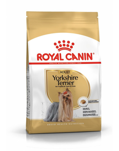 ROYAL CANIN Yorkshire Terrier Adult 7.5 kg + Kosmetyczka piórnik materiałowy