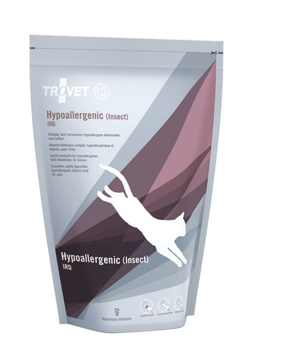 TROVET Hypoallergeenne Insektide IRD kassidele 500 g