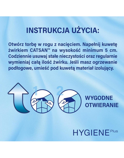 CATSAN Hygiene Plus 20l looduslik kasside allapanu