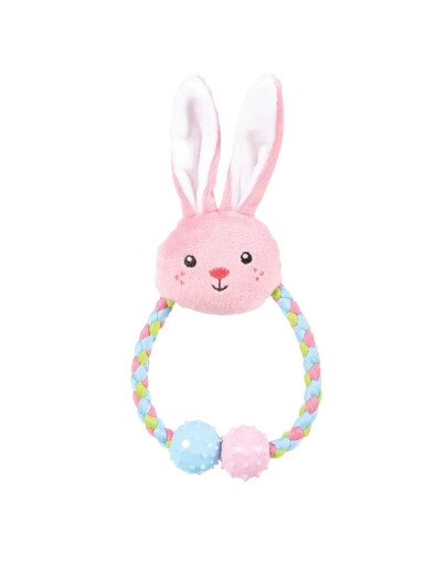 ZOLUX Puppy Tiny Plush mänguasi kutsikale nööriga