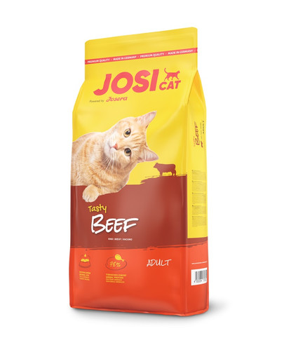 JOSERA JosiCat Tasty Beef 18 kg kuivtoit kassidele veiselihaga
