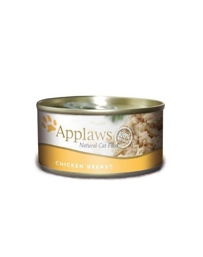 APPLAWS Cat Tin Chicken Breast  72 x 156 g kanarind kassile