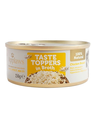 APPLAWS Taste Toppers puljongis kanarind 12 x 156 g