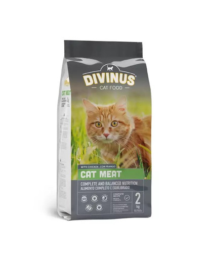 DIVINUS Cat Meat täiskasvanud kassidele 2kg