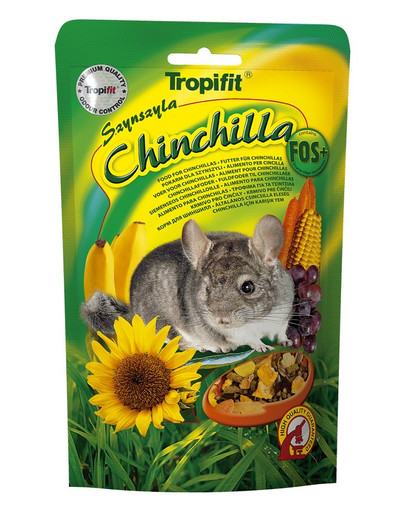 TROPIFIT Premium CHINCHILLA toit tšintšiljadele 500 g