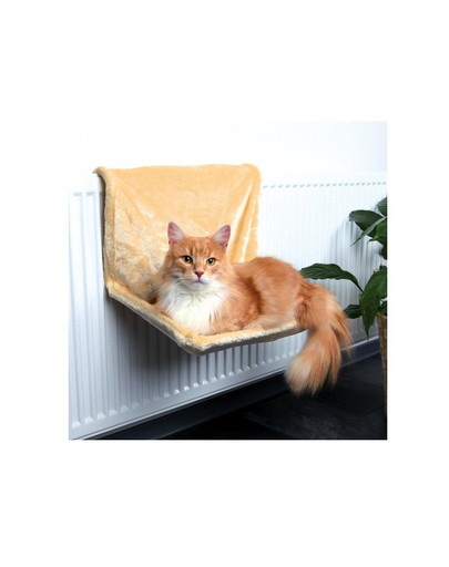 Trixie pakabinamas guolis ant radiatoriaus katėms 48 X 26 X 30 cm smėlinis