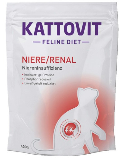 KATTOVIT Feline Diet  RENTAL 400g kassitoit neeruprobleemide korral