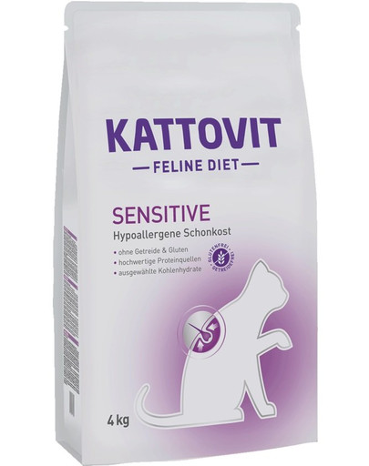 KATTOVIT Feline Diet SENSITIVE 4 kg tundlikele
